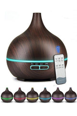M90 Aroma Difüzör Gece Işığı 7 Led Nemlendirici Kumandalı Buhar Makinesi 550 ml