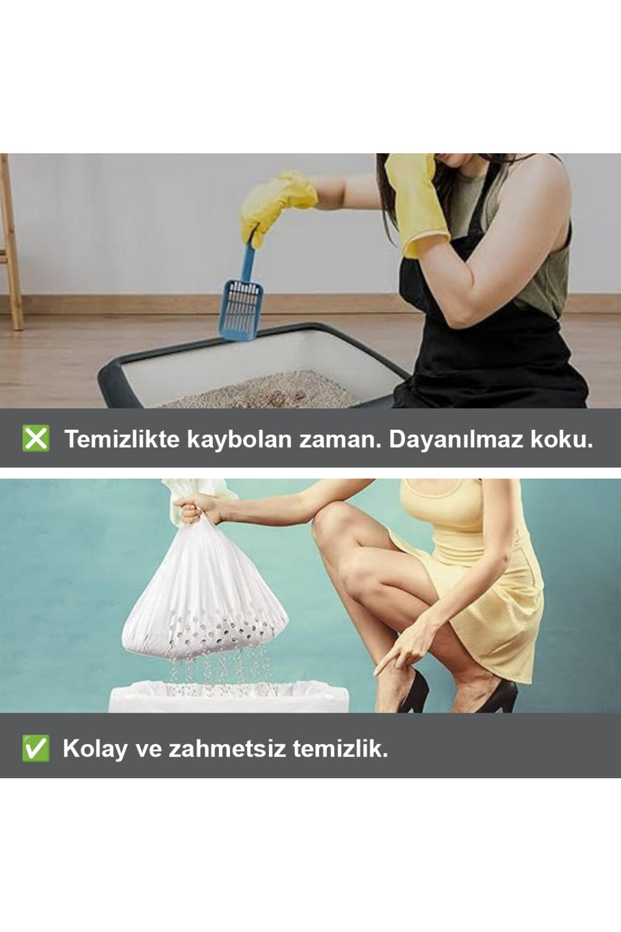 Dalipet Kedi Kumu Temizleme Elekli Filtre 1 Kutu 78x69 Cm