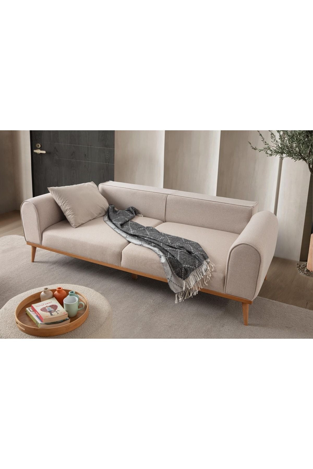 EDSY HOME Rebull +++Koltuk Takımı Sütlü Kahve - Görsel 6