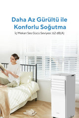 KUMTEL KMPAC-7 Juniper Portatif Taşınabilir Klima