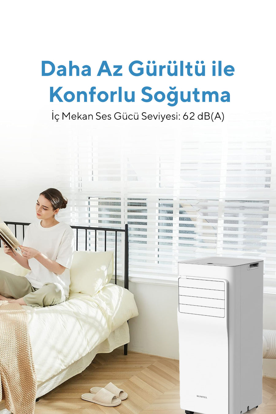 KUMTEL KMPAC-7 Juniper Portatif Taşınabilir Klima