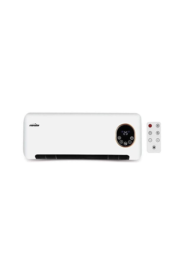 Genel Markalar Ms-210 2000 W Uzaktan Kumandalı Duvar Tipi Fanlı Isıtıcı