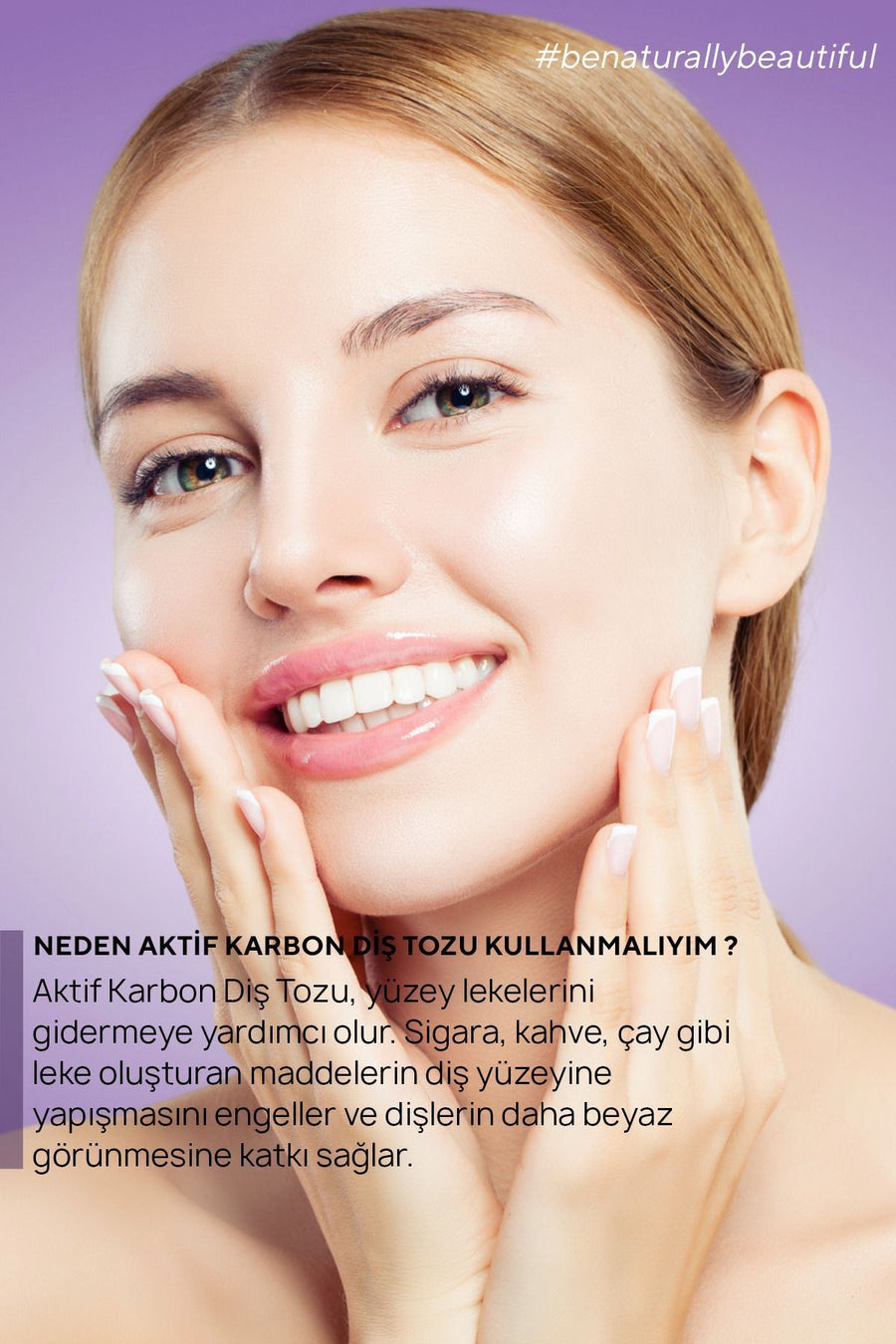 The Ceel Mor Aktif Karbon Diş Beyazlatma Seti (Mor Karbon Diş Macunu Gr + Mor Karbon Diş Tozu Gr)