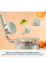 CECOTEC Xqueeze Retrojuice 1000 Blue Elektrikli Narenciye Sıkacağı | Retro Tasarım