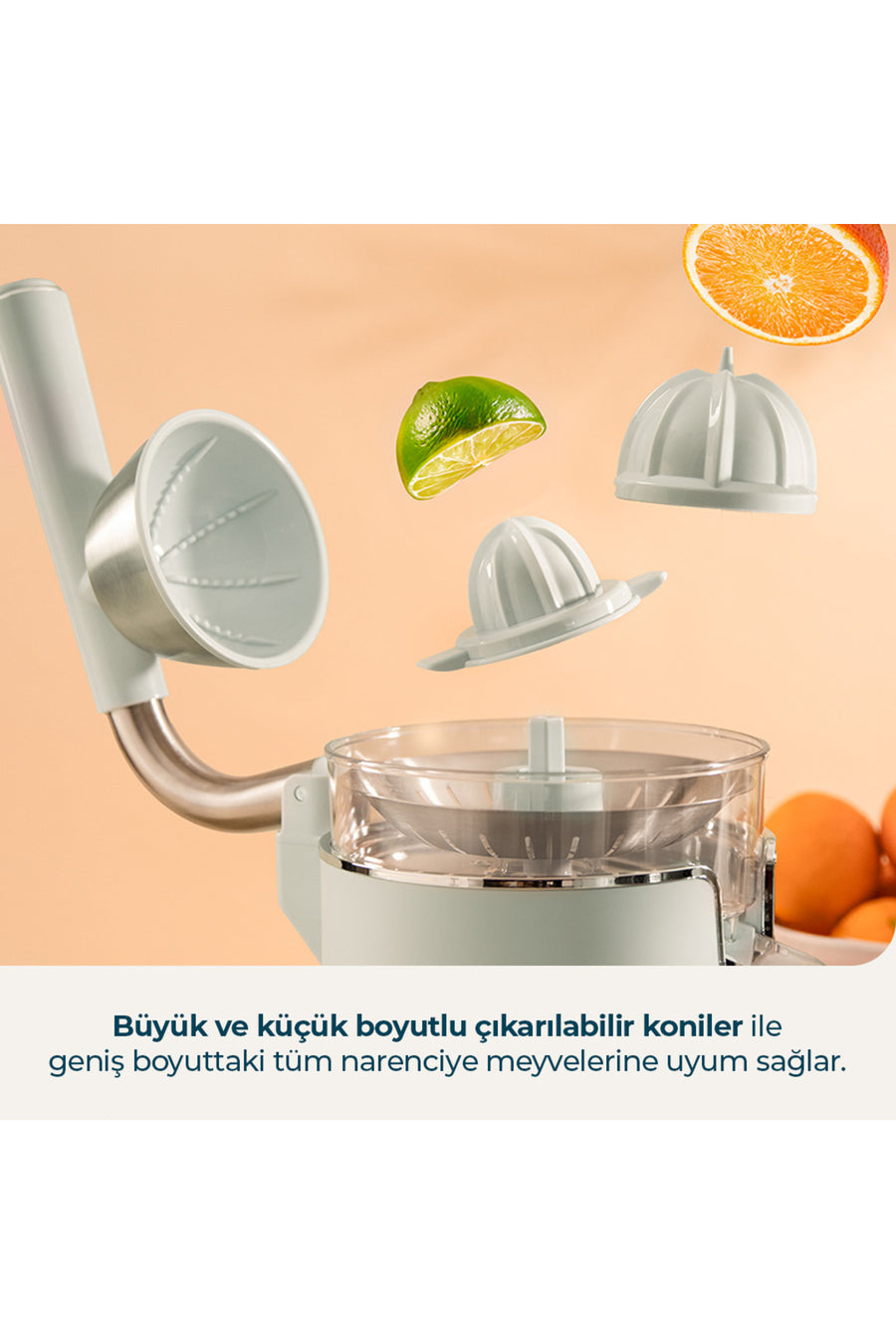 CECOTEC Xqueeze Retrojuice 1000 Blue Elektrikli Narenciye Sıkacağı | Retro Tasarım