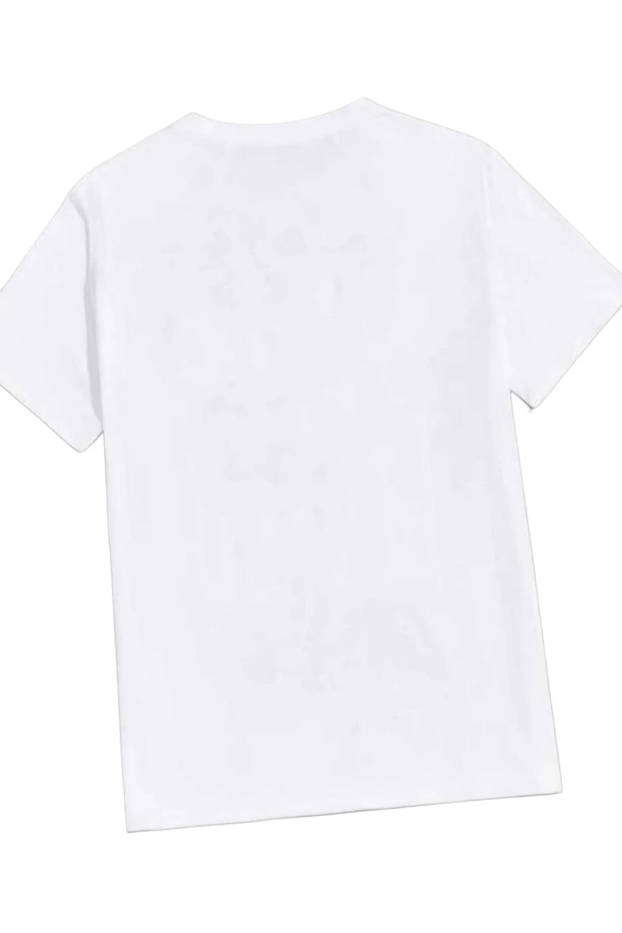 Genel Markalar Red Cherries Baskılı Oversize Unisex Tshirt - Beyaz