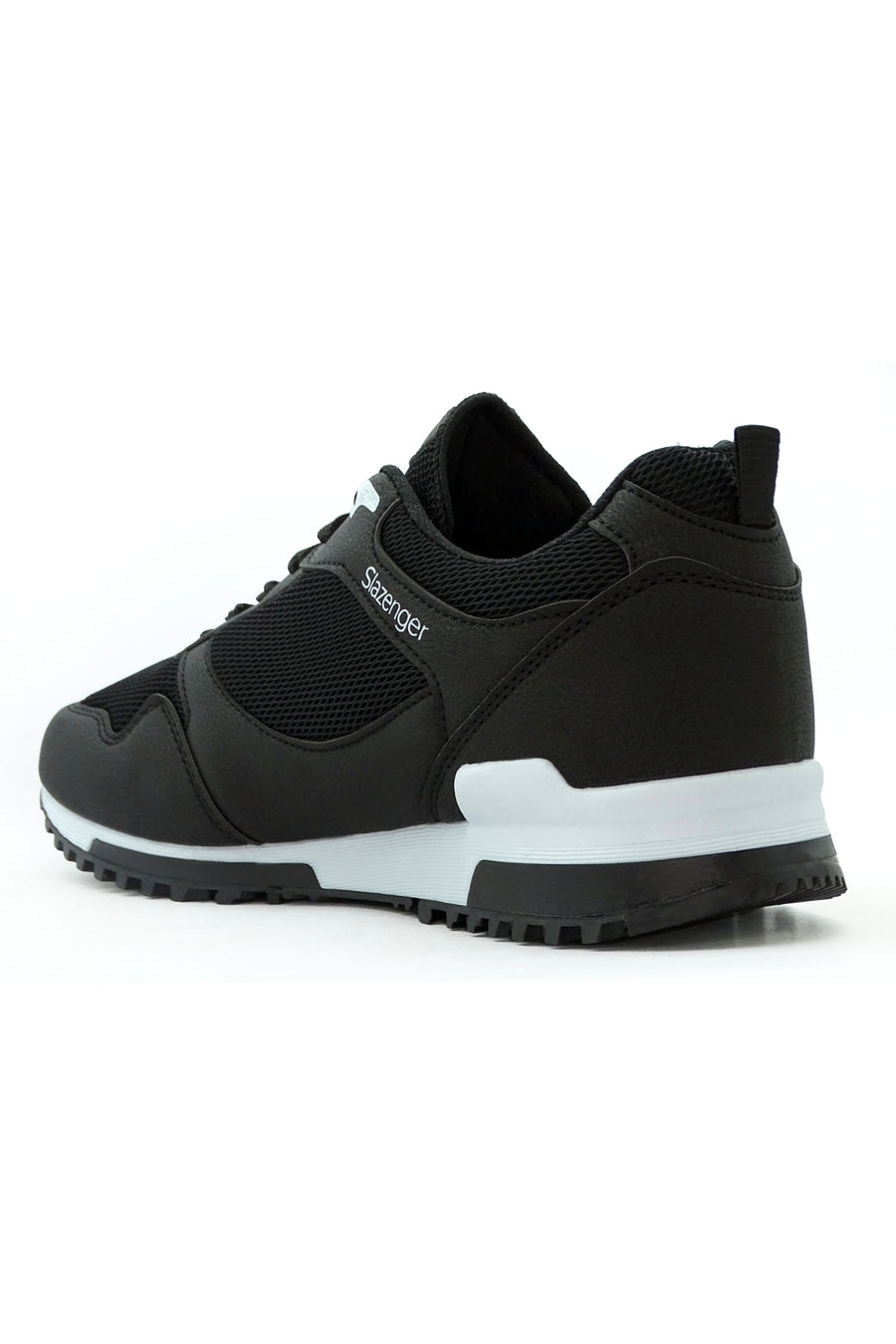 Slazenger Azez Siyah Beyaz Unisex Rahat Sneaker Spor Ayakkabı - Siyah Beyaz