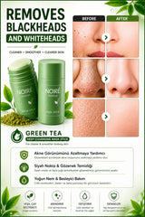NOIRE PREMIUM Yeşil Çay Özlü Siyah Nokta ve Akne Maskesi & Green Tea Extract Acne and Pimple Mask - Siyah