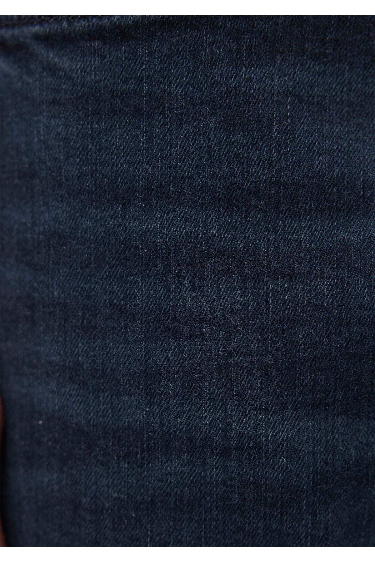 Jake Lux Black Puslu Vintage Koyu Mavi Jean Pantolon 0042287868