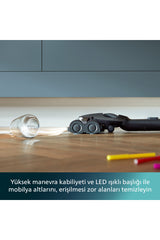 Philips 9000 Serisi AquaTrio Islak&Kuru Süpürge, Otomatik Temizleme, AquaSpin, PowerCyclone Aqua, XW9463/11 - Siyah
