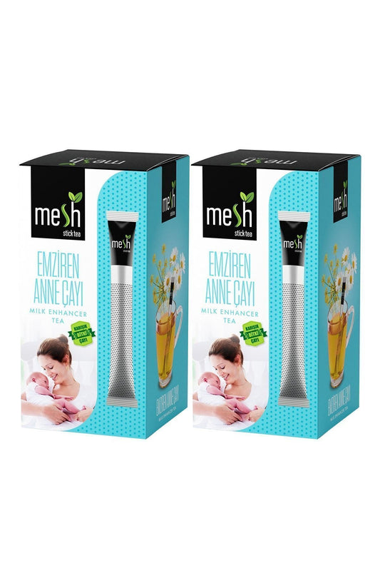 Mesh Stick Emziren Anne Çayı Süt Arttırıcı Doğal Bitki Çayı Paket Bir Arada