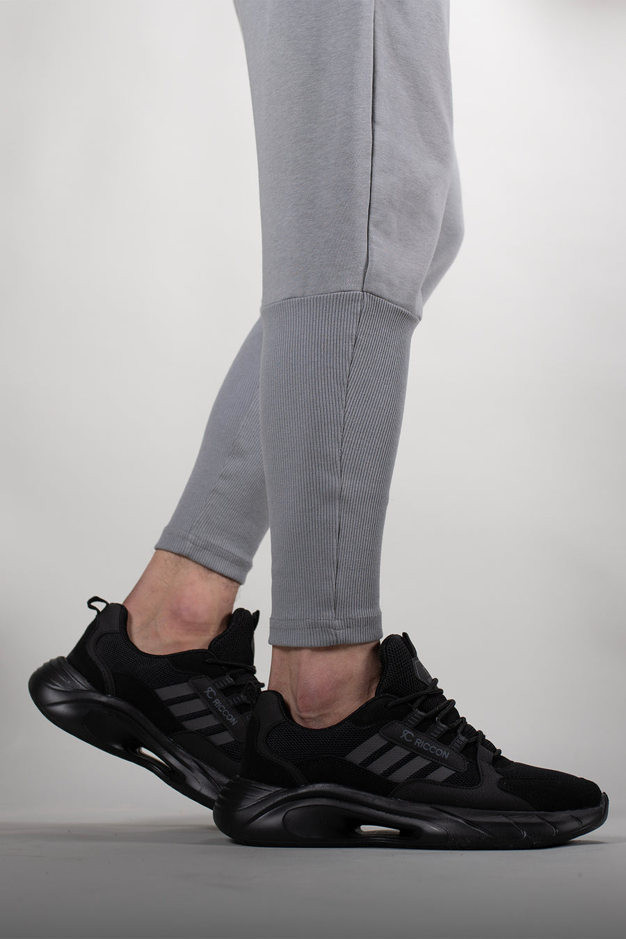 Riccon Torrine Unisex Sneaker 001293 Füme - Siyah