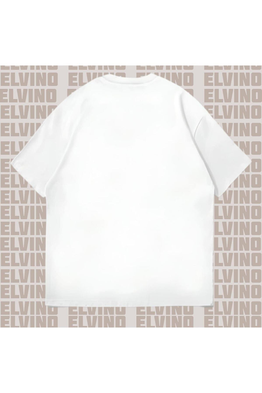 Elvino Red Cherries Baskılı Oversize Kadın/Erkek Unisex Beyaz Tshirt - Beyaz