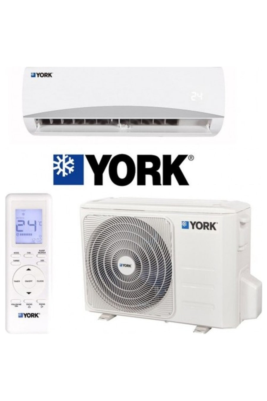 York Monterosa YHKF24YEEBMJO-X 24.000 BTU/h Duvar Tipi Inverter Klima