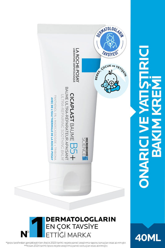 La Roche Posay Cicaplast Baume B+ Onarıcı ve Yatıştırıcı Bakım Kreml