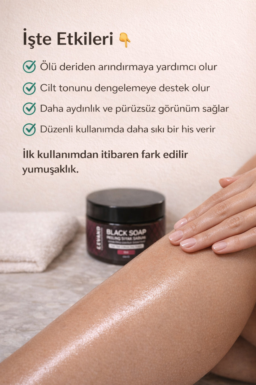 Levand Fas Siyah Argan Sabunu Gül/beldi/jel Peeling Sabunu 250g