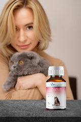 Vitexpert Hızlı Etkili Tüy Dökülmesi Önleyici Tüm Kediler İçin Plus B Biyotin Multivitamin Damlası 50 ml
