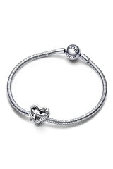 Pandora Kafes İşi Aile Kalp ve Yıldız Charm