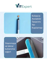 Vitexpert Yeni Nesil Çok Fonksiyonlu Kedi Köpek Tüyü Toplayıcı Koltuk Halı Kıl Tüy Alma & Temizleme Fırçası