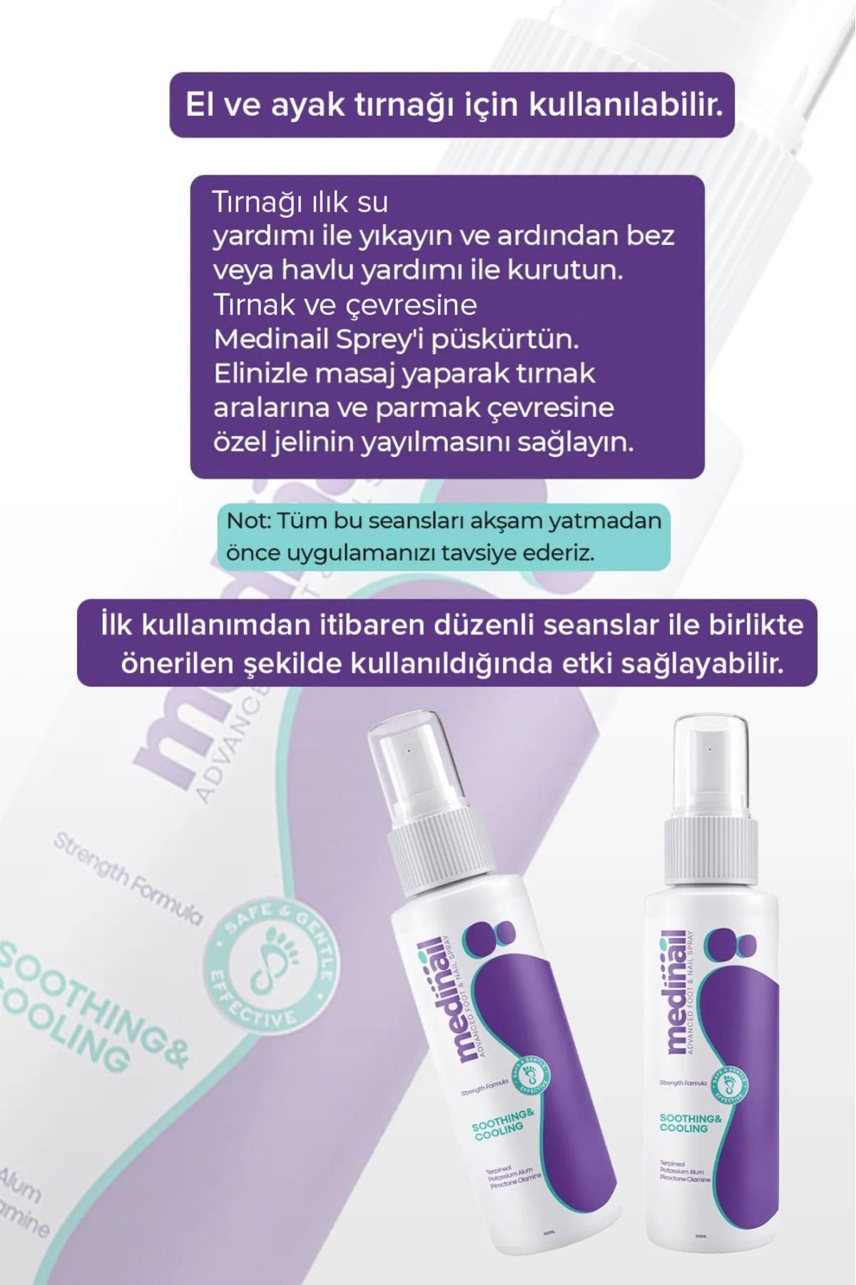 MEDİNAİL Ayak Ve Tırnak Spreyi