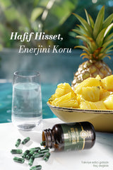 Naturagen Bromelain 2400 GDU 1000 mg 60 Kapsül | Ananas Kaynaklı Enzim | Yüksek Enzim Aktivitesi