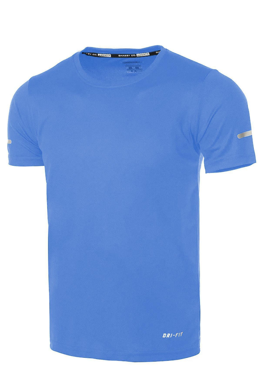 Ghassy Co Erkek Nem Emici Hızlı Kuruma Atletik Teknik Performans Spor T-shirt - Lacivert
