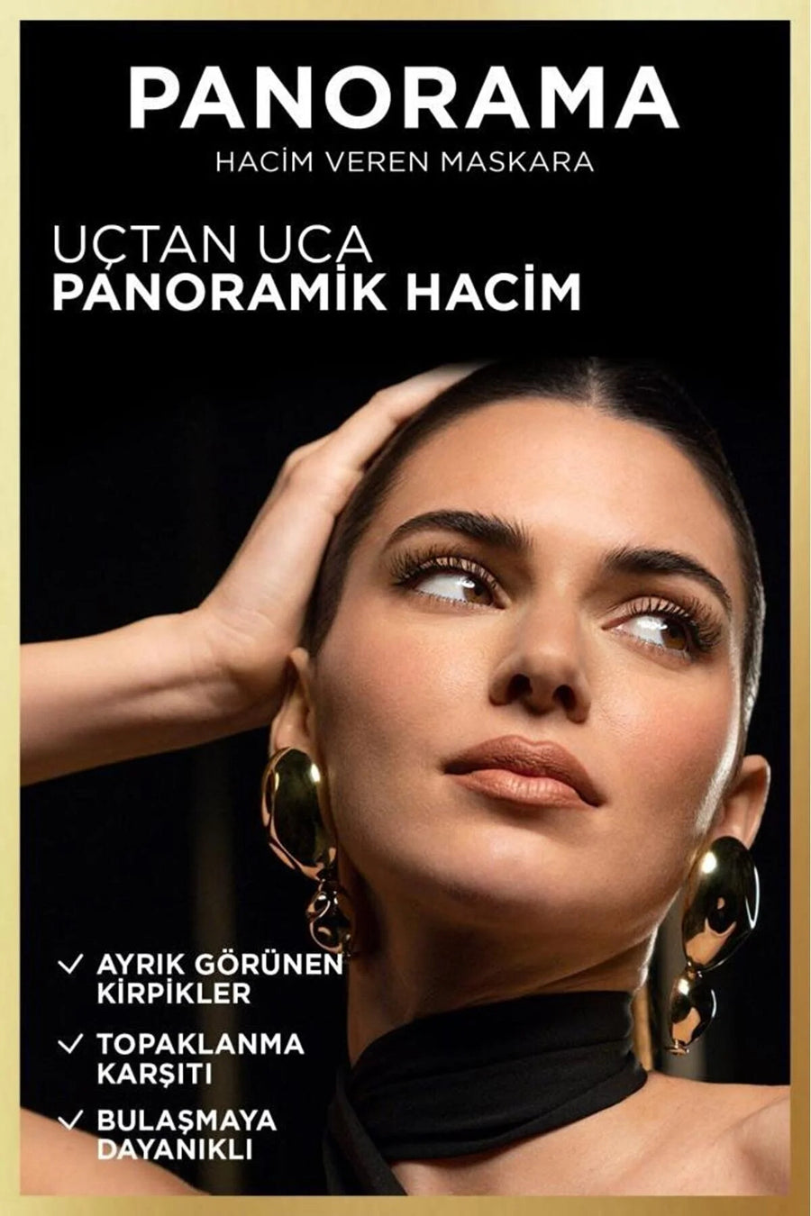 L'Oreal Paris Panorama Maskara Siyah + Sürpriz Kutu Hediye