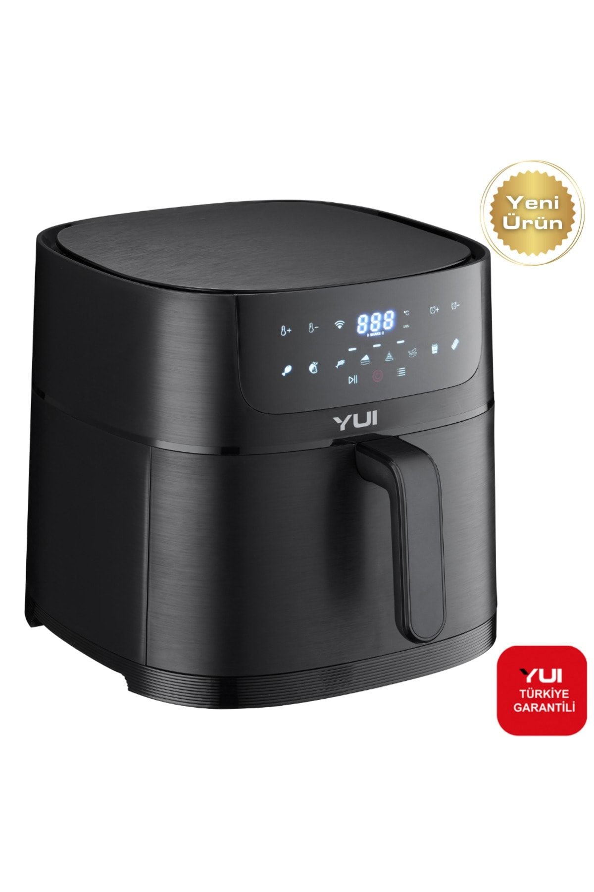 Yui Air Fryer Litre Siyah MMaxifry XXL Akıllı Fritöz
