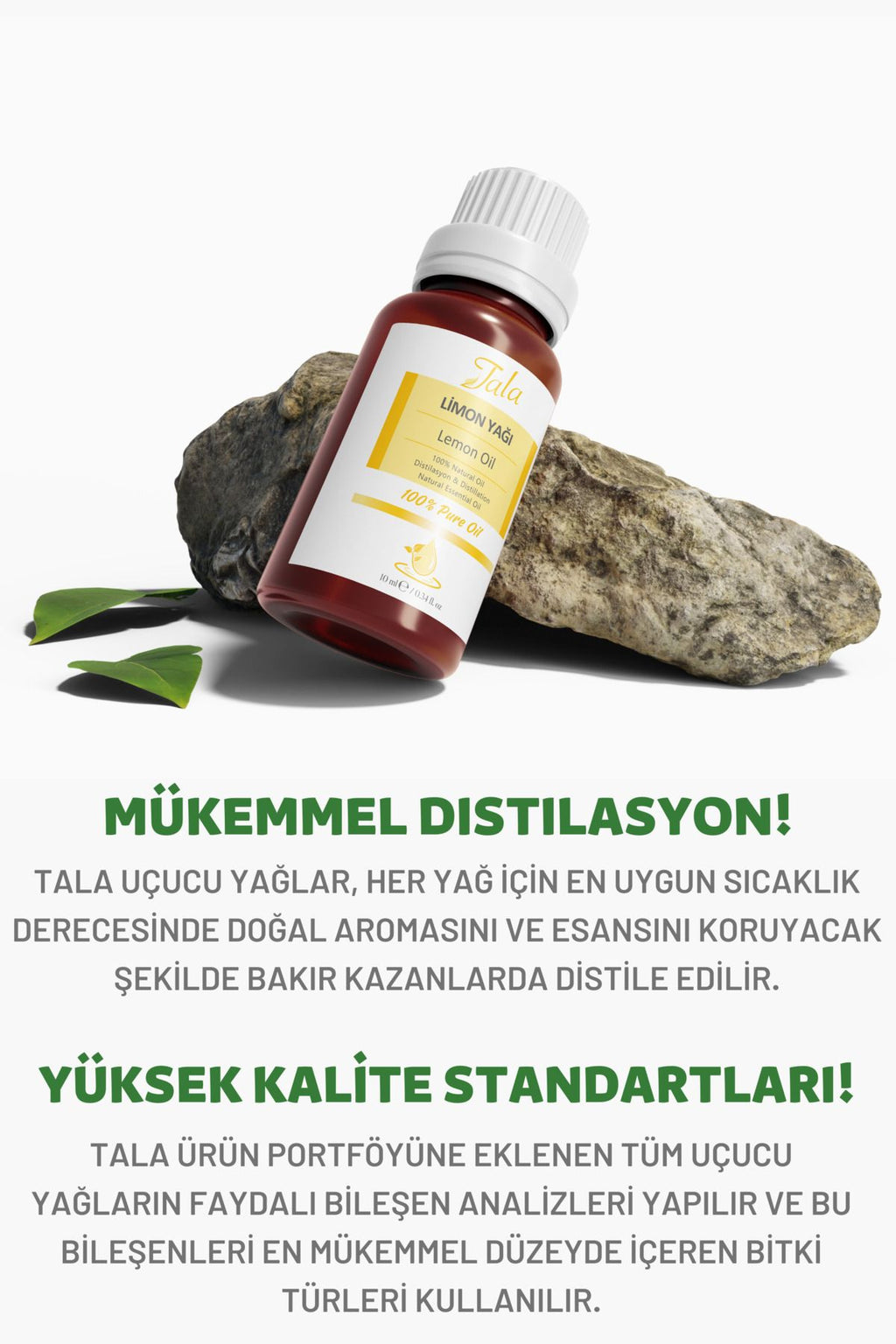 Tala Limon Yağı %100 Saf ve Doğal 10 Ml