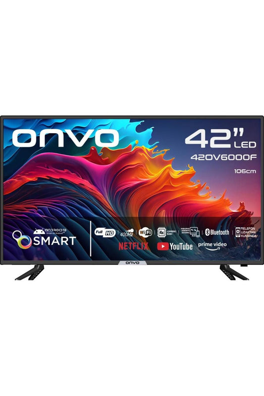 ONVOvfull Hd " Ekran Uydu Alıcılı Android Smart Led Tv