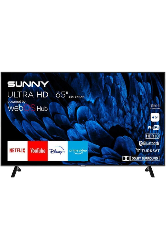 Sunny SNFMN'' Ekran Uydu Alıcılı K Ultra HD Smart WebOS LED TV
