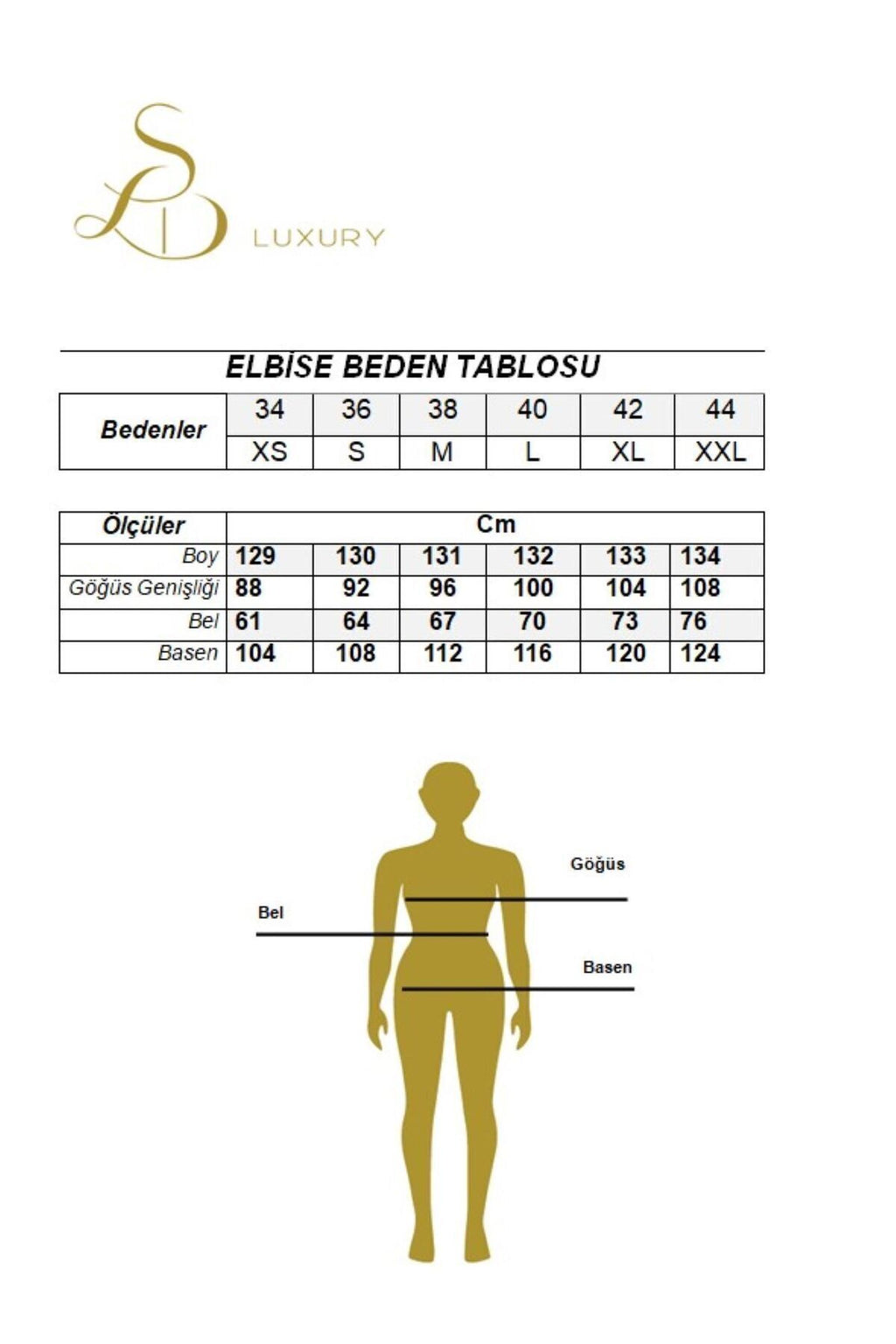 SD LUXURY Halter Yaka Elbise