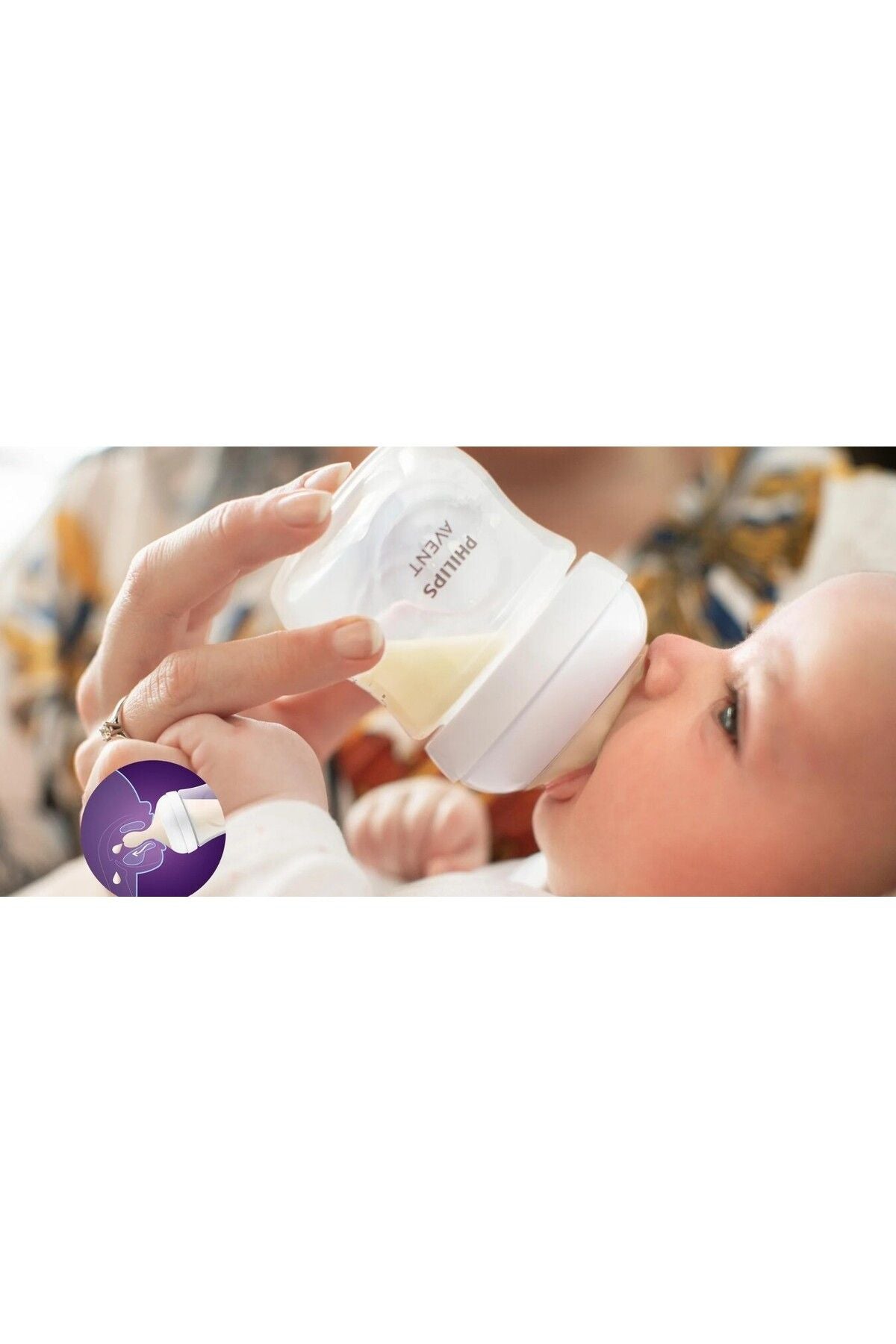 Philips Avent Scy/Doğal Tepkili Cam Biberon ml Ay