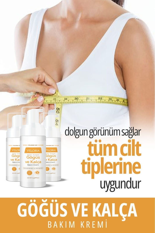 Veloria Cosmetics Göğüs Ve Kalça Büyütücü,. Şekillendirici, Dolgunlaştırıcı, Çatlak Giderici, Sıkılaştırıcı Kreml