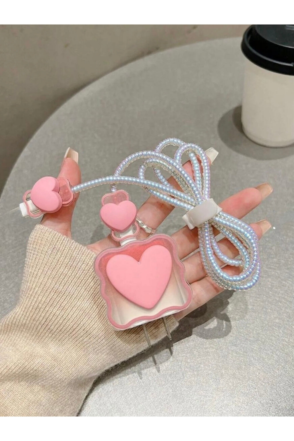 Dublin İphone 18w/20w Uyumlu Şarj Aleti Kılıfı, Şarj Kablosu Koruma Aparatı, Toparlayıcı, Koruyucu