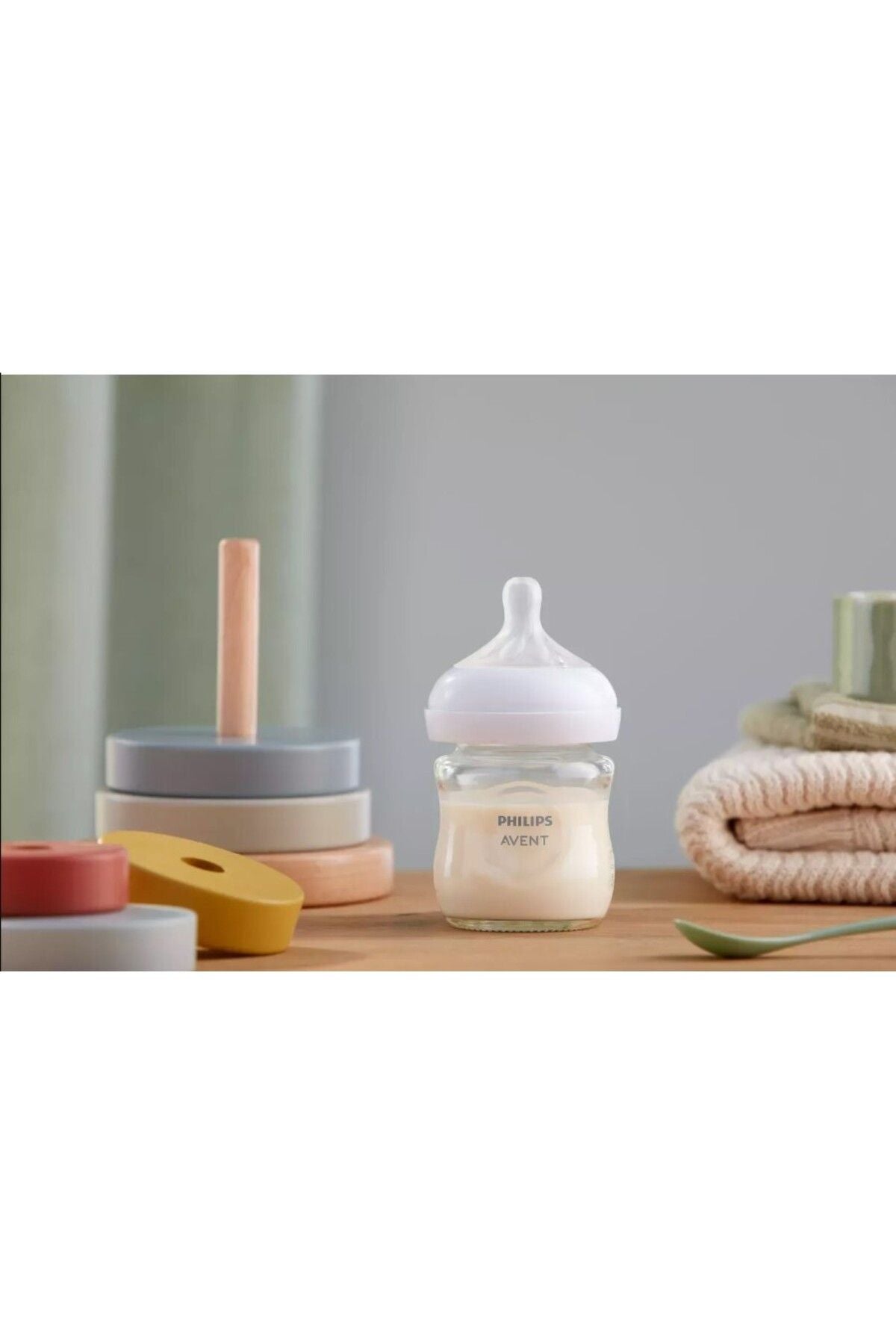 Philips Avent Scy/Doğal Tepkili Cam Biberon ml Ay