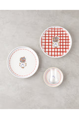 English Home Clara Seramik Pasta Seti 18 Parça 6 Kişilik Renkli