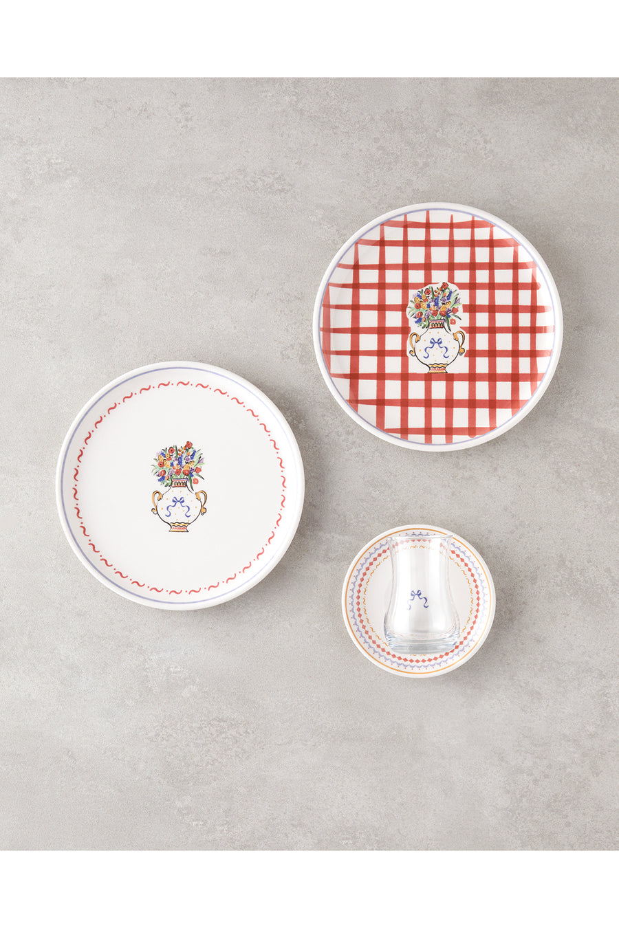 English Home Clara Seramik Pasta Seti 18 Parça 6 Kişilik Renkli
