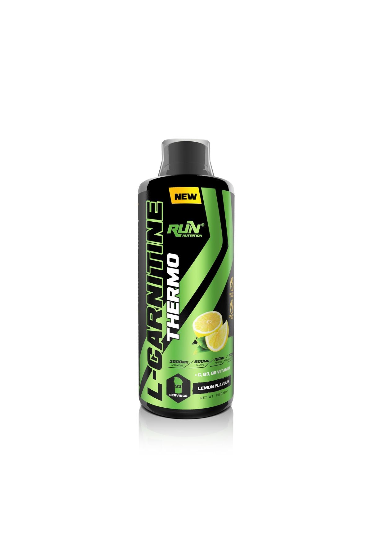Run Nutrition L-carnitine - 1 Lt - Limon Aromalı - 3000mg - 33 Servis - Hediyeli