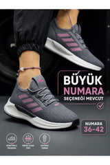 Gerok Siyah Beyaz Unisex Triko Yazlık Spor Ayakkabı • Hafif & Rahat Günlük Kullanım - Fume-Fujya