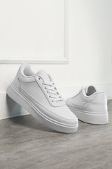 E SPORT Beyaz Günlük Erkek Ortopedik Sneaker Ayakkabı -182 - Beyaz