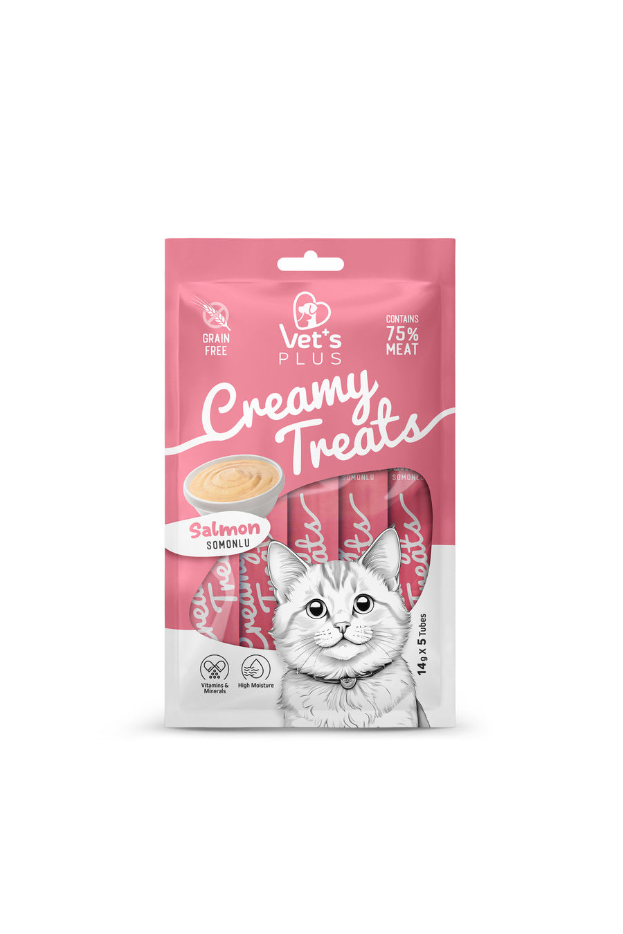 Vet's Plus Karışık Çeşitli Krema Kedi Ödül Maması 14gr (40 Adet)