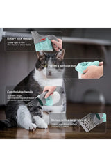 mywarehouse Yeni Nesil Kedi Kumu Küreği ve 4'lü kaka poşeti hediyeli
