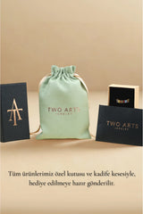 Two Arts Kadın 925 Ayar Gümüş Melek Kanadı İsimli Kolye | Kişiye Özel | Hediye Kutusunda