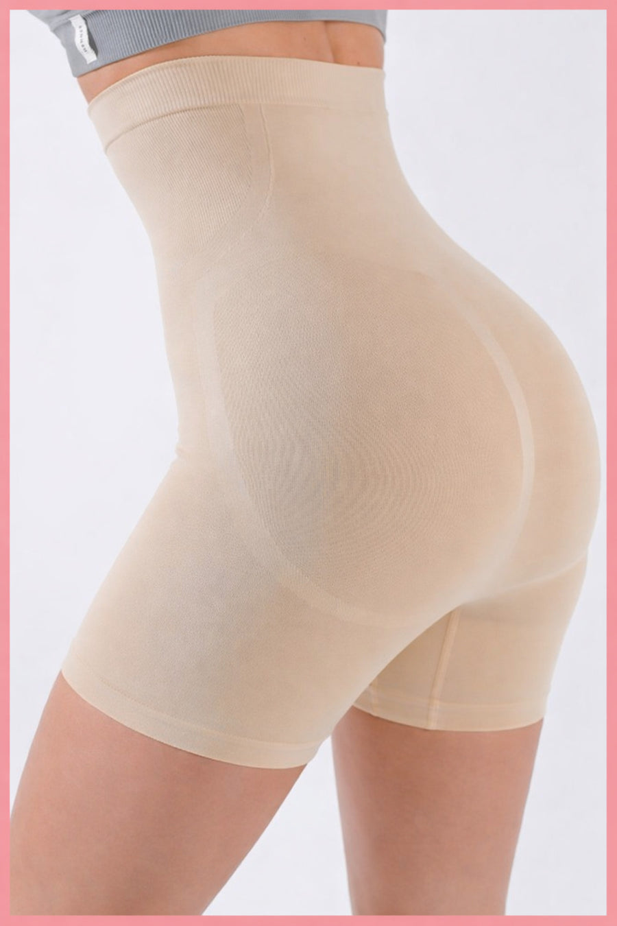 ELEGANCE KORSE Basen Toparlayıcı Bel Inceltici Kalça Sıkılaştırıcı Yüksek Bel Paçalı Korse Tayt