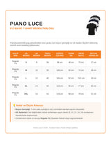 Piano Luce Erkek 5’li Paket T-Shirt – Kısa Kollu Bisiklet Yaka Regular Fit – 5 Renk Seçenekli - Çok Renkli