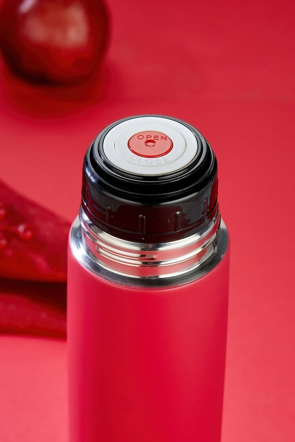 Cooker Viva Magenta Çift Kat Paslanmaz Çelik ml Termos ( Çay Kahve Mama Termos Piknikamp Okul ) - Görsel 3