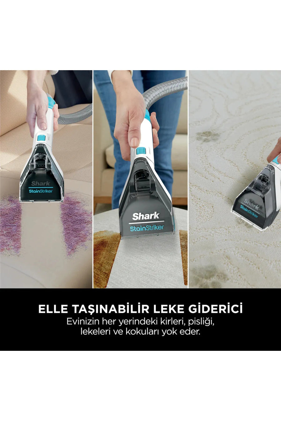 Shark Stainstriker Taşınabilir Halı ve Koltuk Temizleme Makinesi