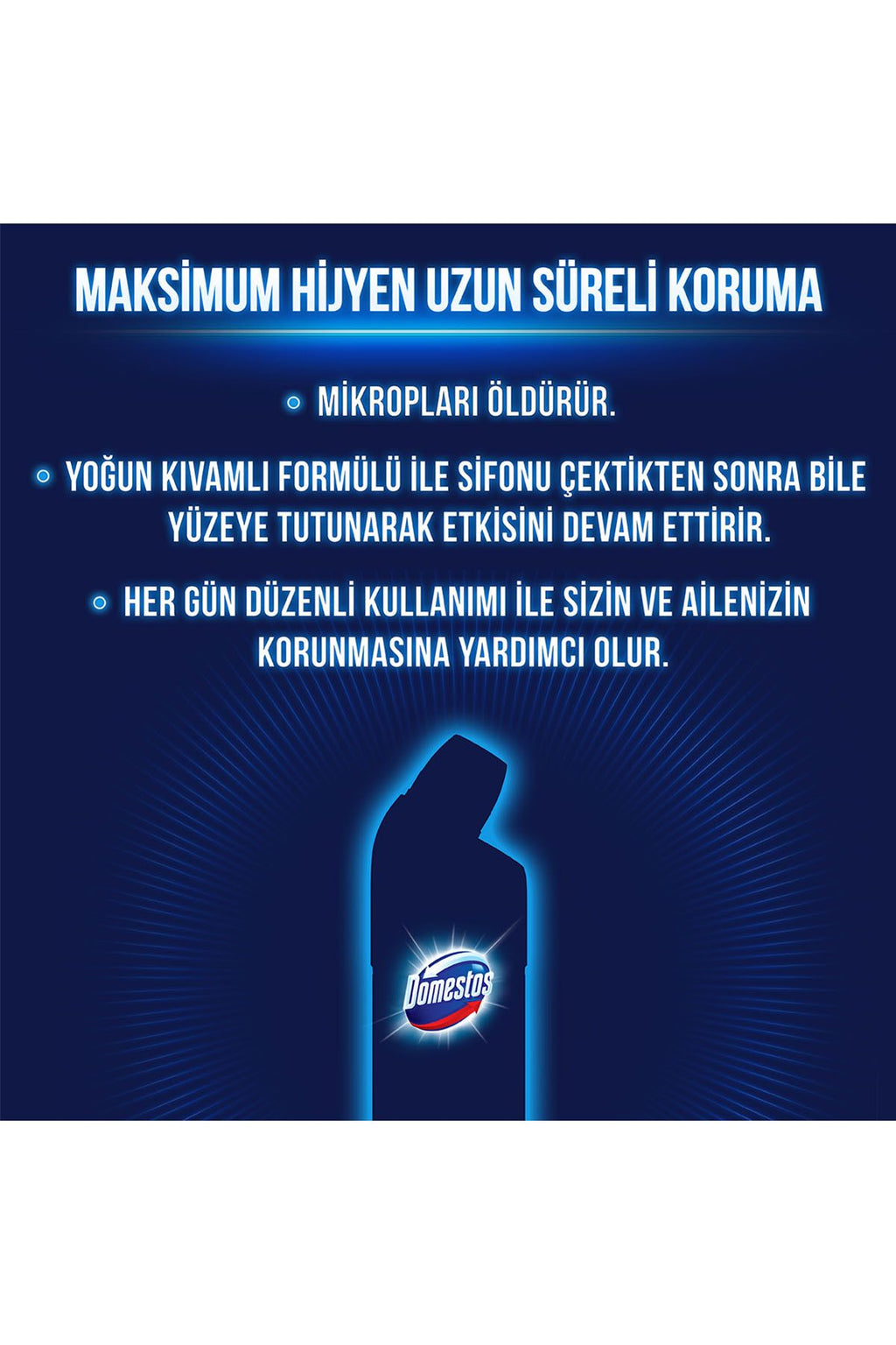 Domestos Çamaşır Suyu Beyaz Sabun Ferahlığı ml XÇamaşır Suyu Dağ Esintisi ml X - Görsel 5