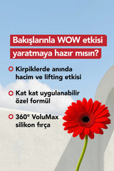 Flormar Volume Up Mascara Yoğun Hacim ve Lifting Etkili Kat Kat Uygulanabilir Maskara